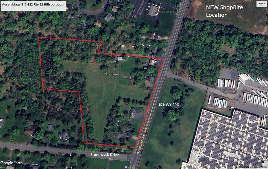 More Photos Of 812-822 US Highway 206, Hillsborough Land For Sale