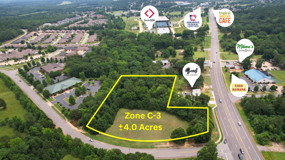 More Photos Of NE Corner Valley Ranch Dr, Little Rock Land For Sale