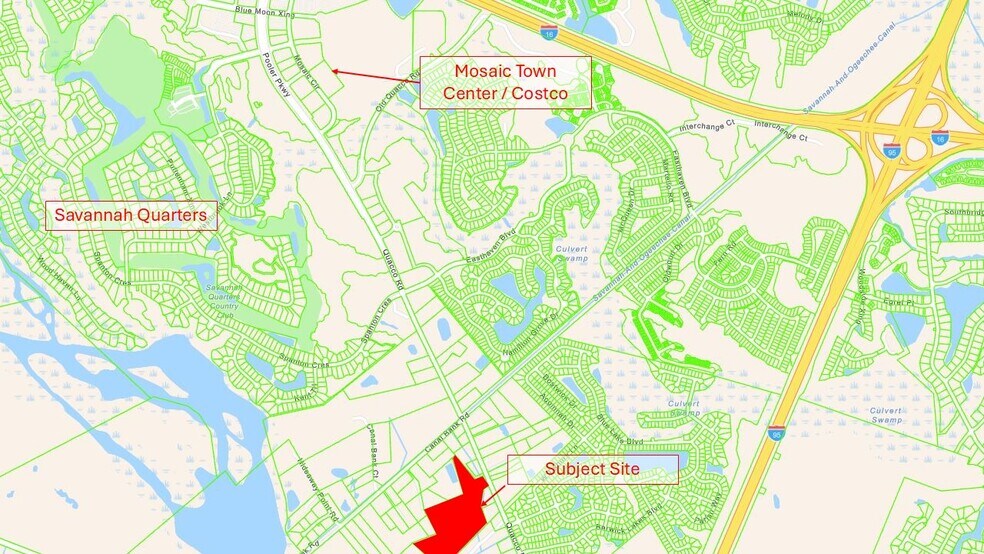 More Photos Of 1519 Quacco Rd, Pooler Land For Sale