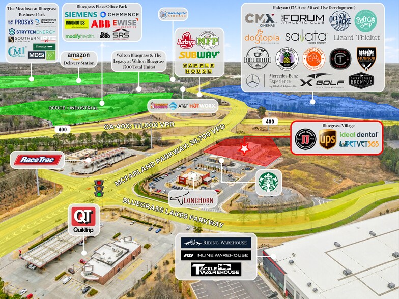 More Photos Of 1155 Bluegrass Ct, Alpharetta Storefront For Lease