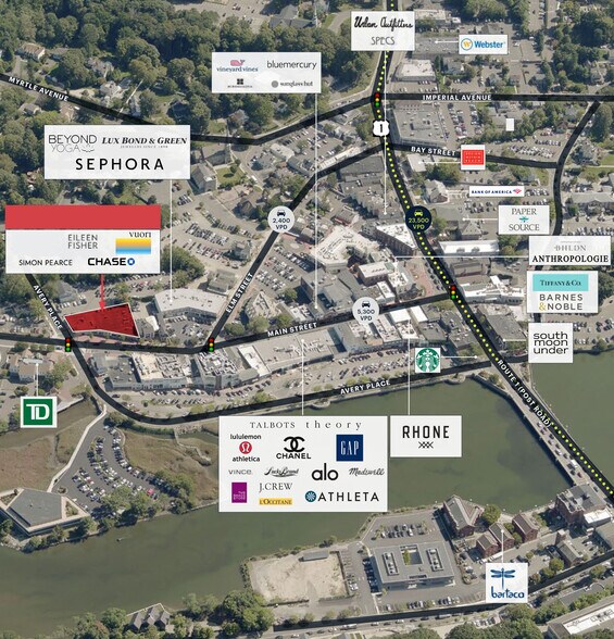 More Photos Of 160-184 Main St, Westport Storefront Retail Office For Lease