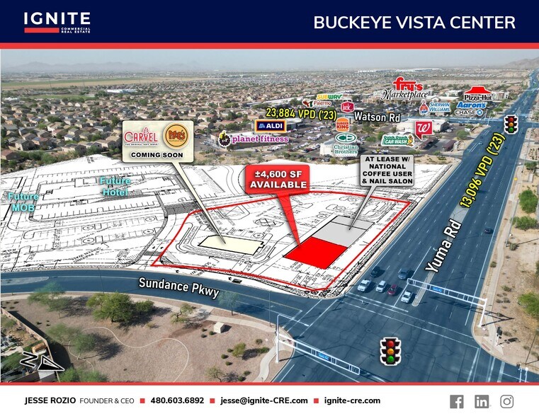 More Photos Of E SEC of Yuma Rd and Watson Rd, Buckeye Storefront For Lease