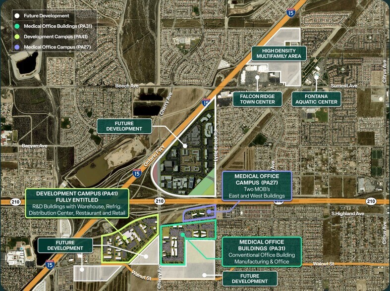 More Photos Of Westgate Campus, Fontana Medical For Lease