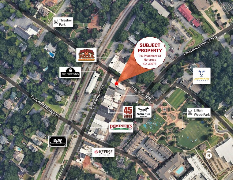 More Photos Of 9 S Peachtree St, Norcross Loft Creative Space For Sale