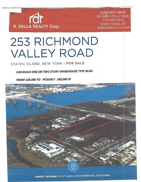 More Photos Of 253 RICHMOND VALLEY ROAD Rd, Staten Island Land For Sale