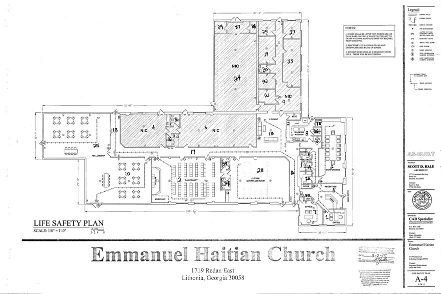 More Photos Of 1705 Redan E, Lithonia Religious Facility For Sale