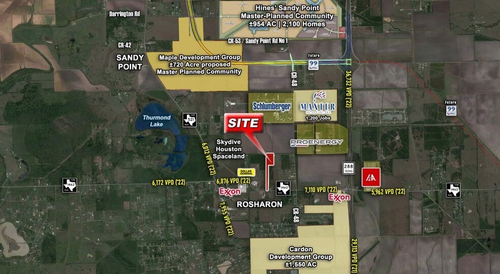 More Photos Of FM-1462 West of SH-288, Rosharon Land For Sale