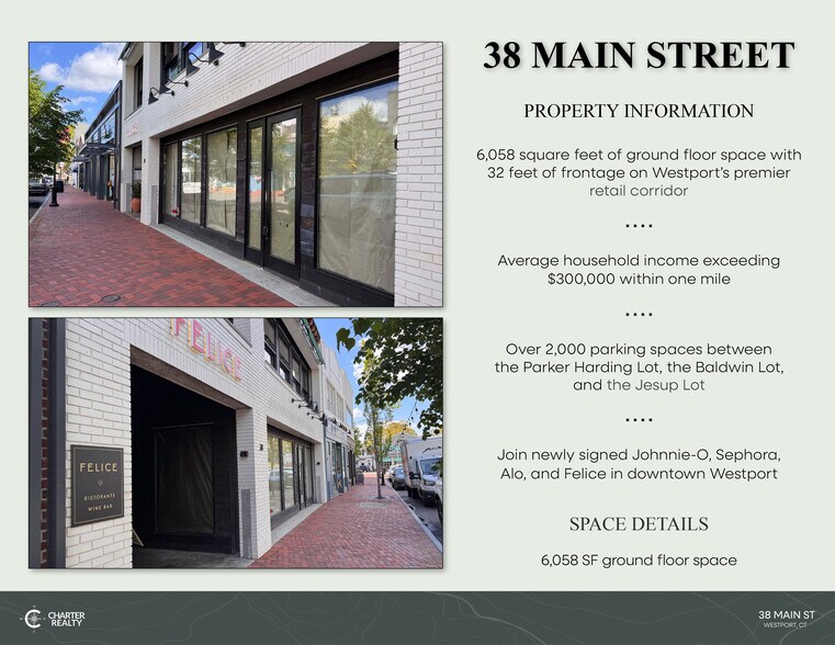 More Photos Of 38 Main St, Westport Storefront For Lease