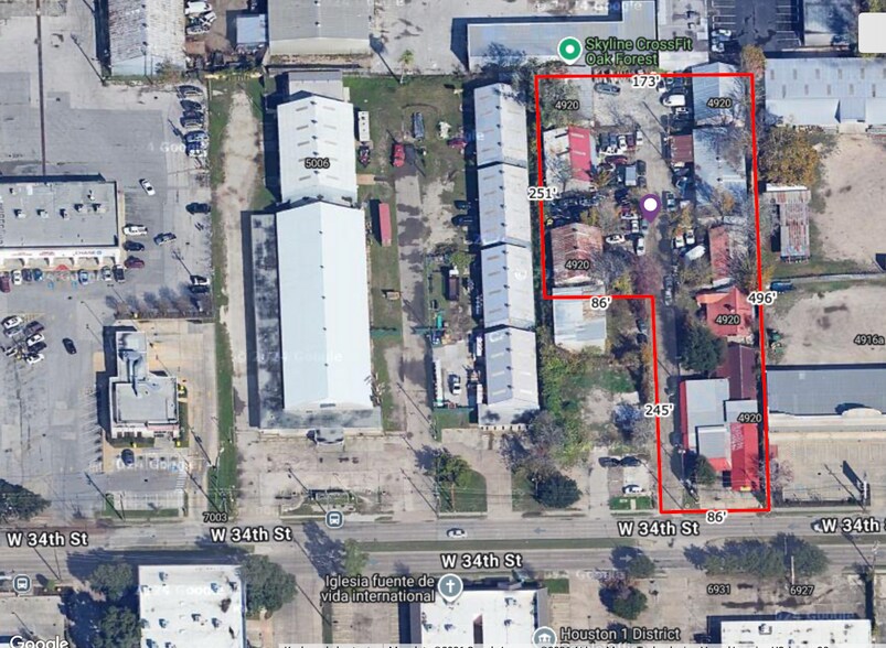 More Photos Of 4920 W 34th St, Houston Land For Sale