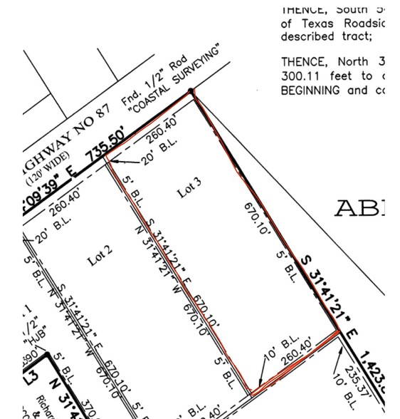 Primary Photo Of Lot 3 Highway 87, Port Bolivar Land For Sale