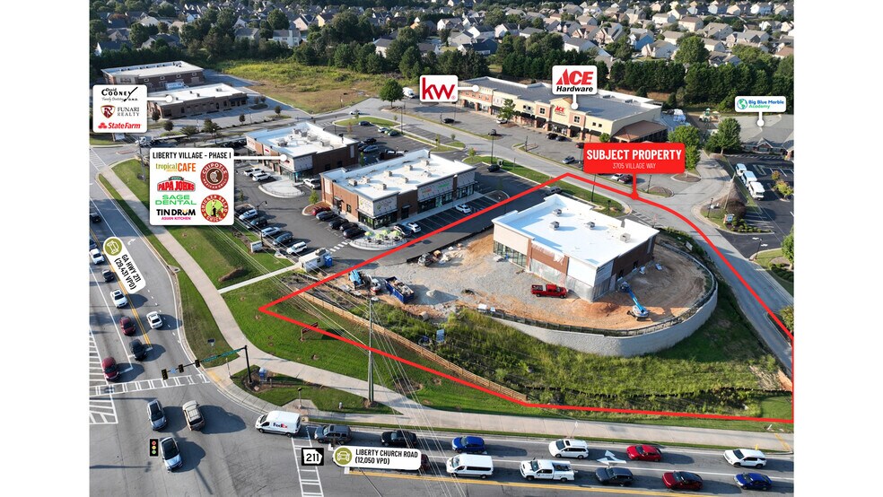 More Photos Of 3705 Village way, Braselton General Retail For Sale