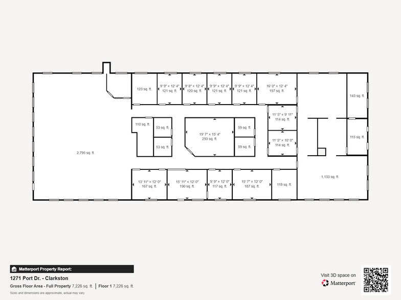 More Photos Of 1271 Port Dr, Clarkston Office For Sale