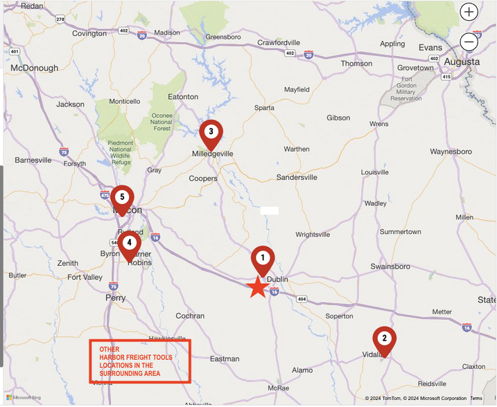 More Photos Of 2439 W Highway 80, Dublin Freestanding For Sale