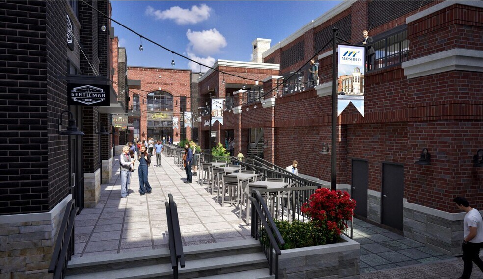More Photos Of 100 S Main St, Mansfield Unknown For Lease