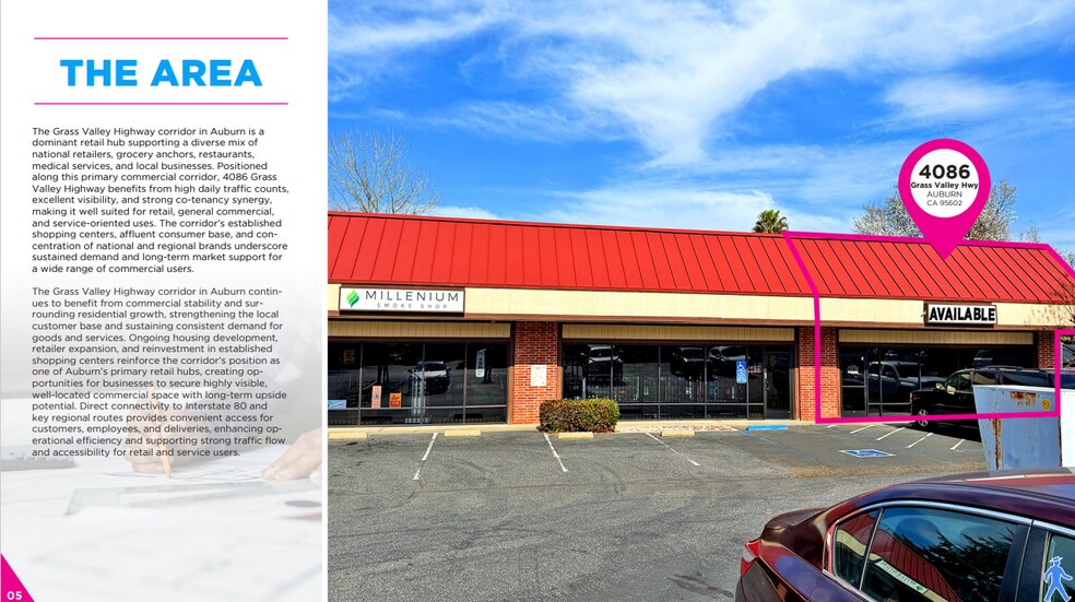 More Photos Of 4076-4086 Grass Valley Hwy, Auburn Storefront Retail Office For Lease