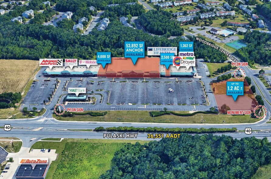 More Photos Of 1407 Pulaski Hwy, Edgewood Land For Lease