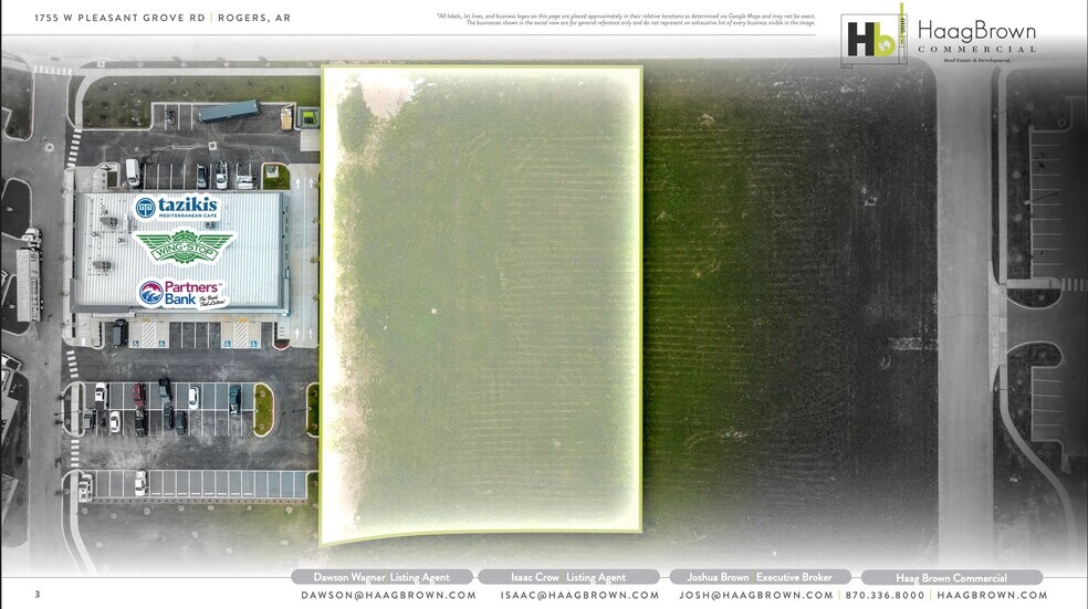 More Photos Of 1755 Pleasant Grove rd, Rogers Land For Lease