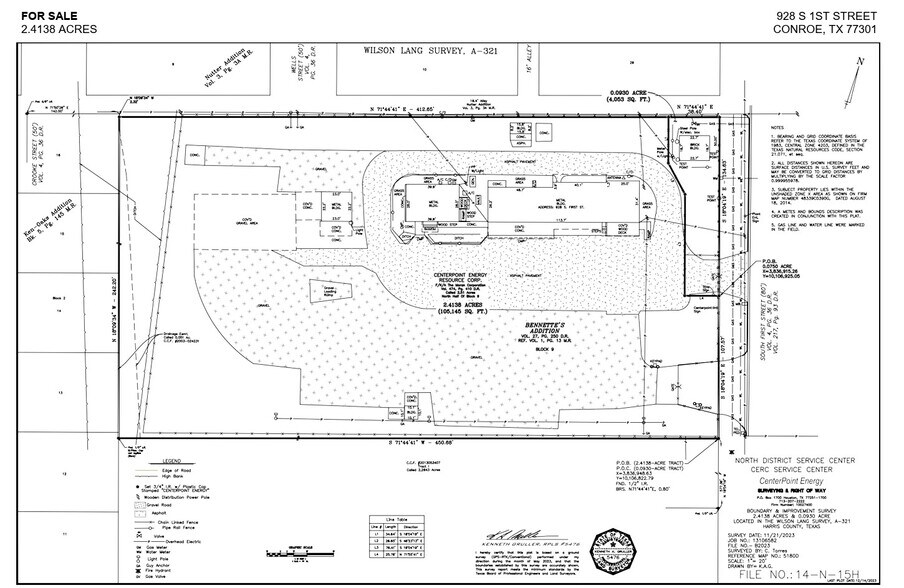 More Photos Of 928 S 1st St, Conroe Industrial For Sale