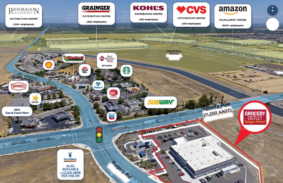 More Photos Of 2900 Sperry Ave, Patterson Freestanding For Sale