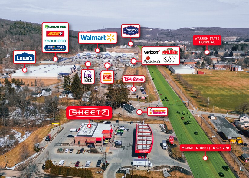 More Photos Of 2425 Market St, North Warren Convenience Store For Sale