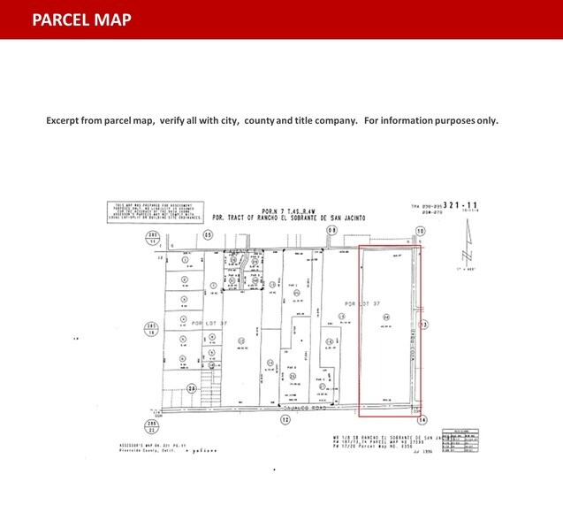 More Photos Of 19255 Wood Rd, Perris Land For Sale