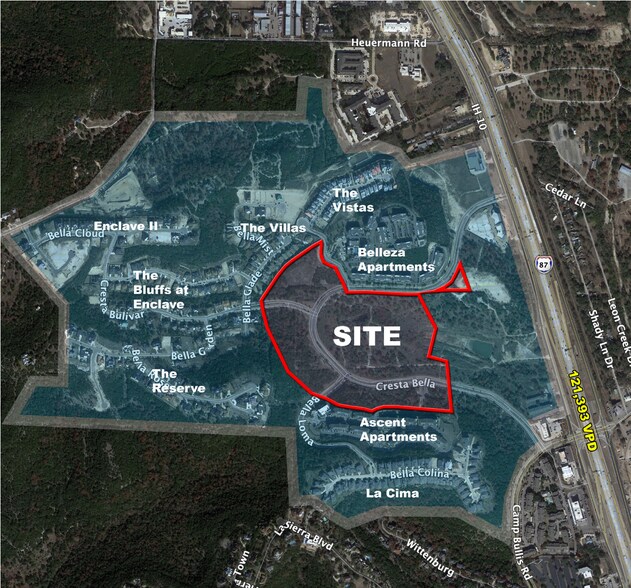 More Photos Of Cresta Bella Near IH -10, San Antonio Land For Sale