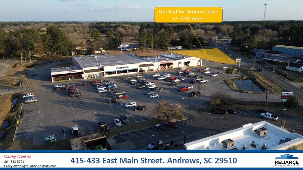 Primary Photo Of 415 E Brooks Rd, Andrews Land For Lease