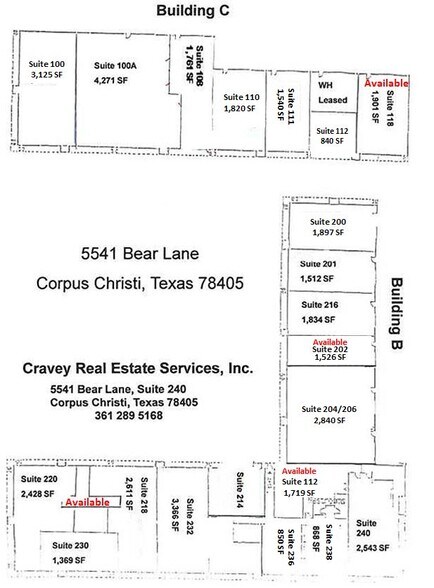 More Photos Of 5541 Bear Ln, Corpus Christi Flex For Sale