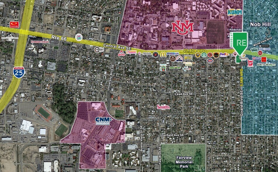 More Photos Of 2820 Central Ave SE, Albuquerque Unknown For Lease