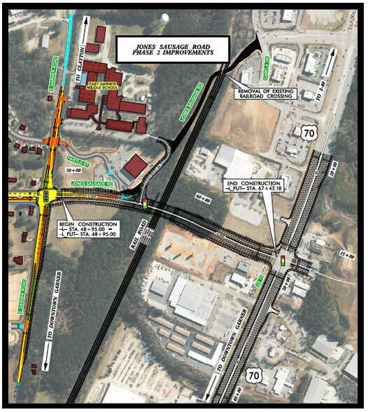 More Photos Of E Garner Rd & Jones Sausage Rd, Garner Land For Sale