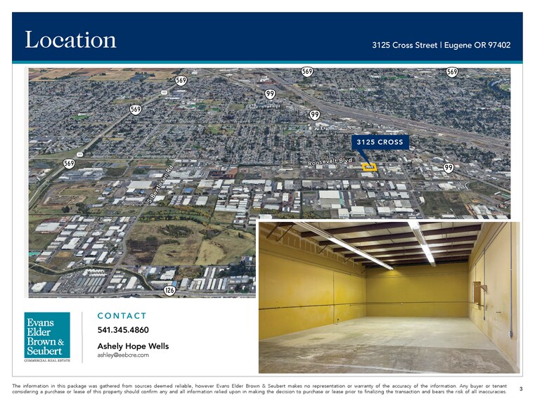 More Photos Of 3125 Cross St, Eugene Warehouse For Lease