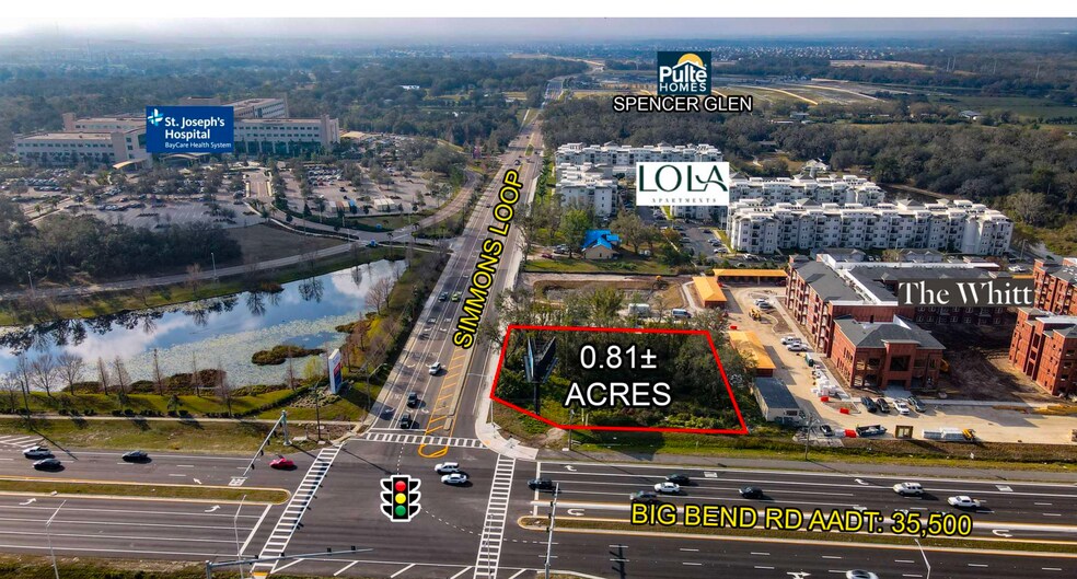 Primary Photo Of Big Bend Rd & Simmons Loop, Riverview Land For Sale