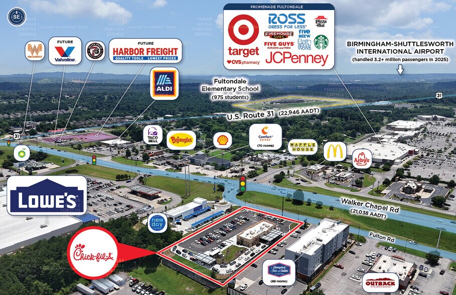 More Photos Of 1709 Fulton Rd, Fultondale General Retail For Sale