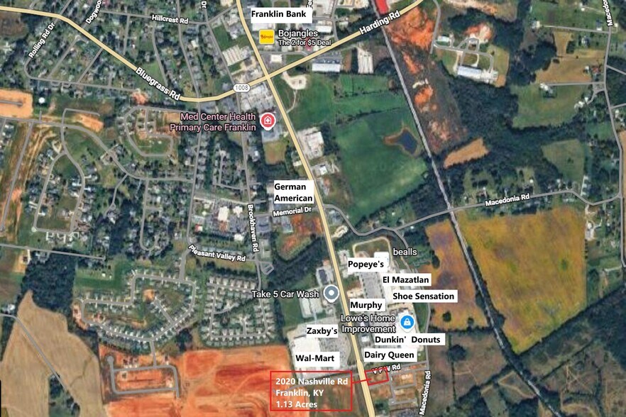 More Photos Of 2020 Nashville Rd, Franklin Land For Sale