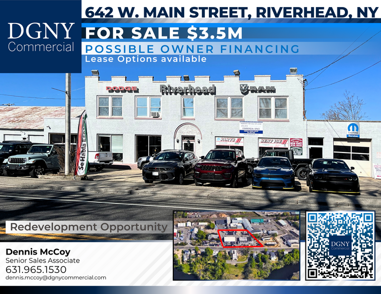 Primary Photo Of 642 W Main St, Riverhead Auto Dealership For Sale