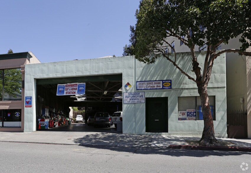Primary Photo Of 5930 College Ave, Oakland Auto Repair For Sale