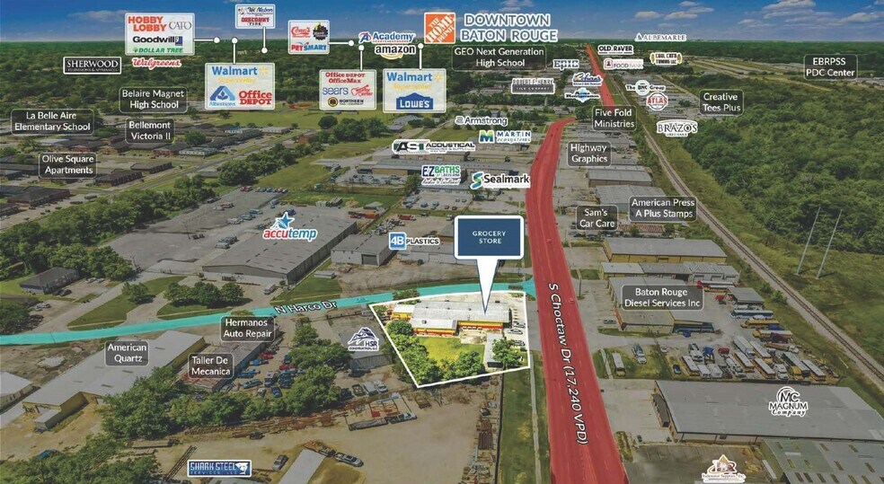 More Photos Of 12606 S Choctaw Dr, Baton Rouge Convenience Store For Sale