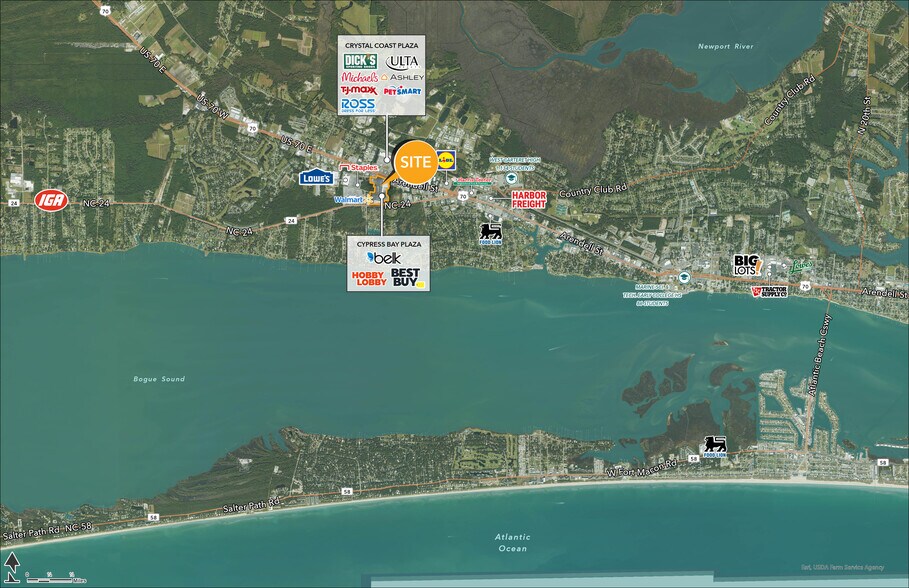 More Photos Of 5167 Highway 70 W, Morehead City General Retail For Lease