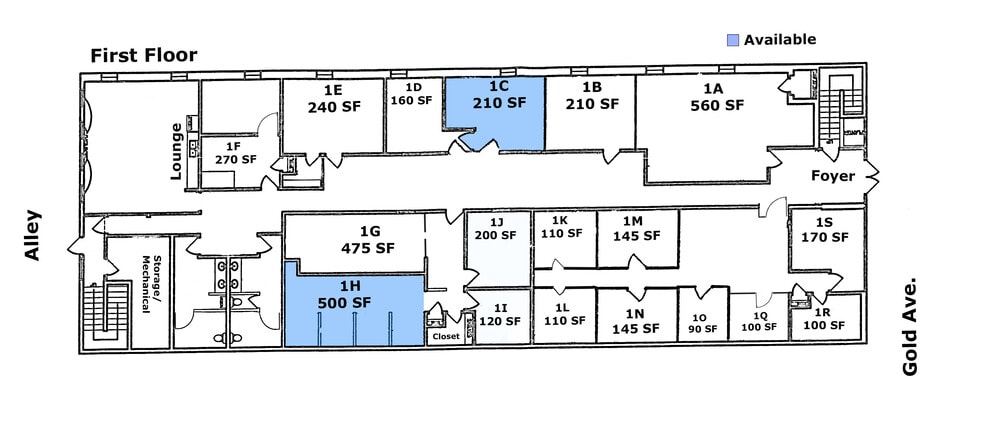More Photos Of 609 Gold Ave SW, Albuquerque Office For Lease