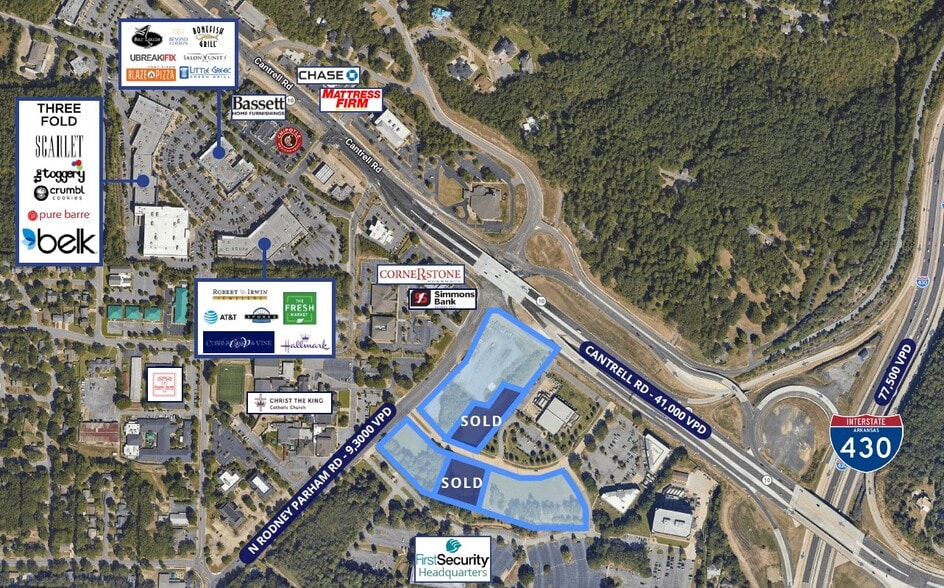 More Photos Of Rodney Parham Rd And Anderson Dr, Little Rock Land For Sale