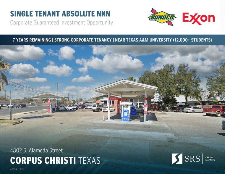 Primary Photo Of 4802 Alameda St, Corpus Christi Service Station For Sale
