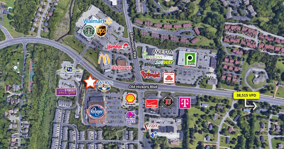 More Photos Of 471 Old Hickory Blvd, Brentwood Fast Food For Sale