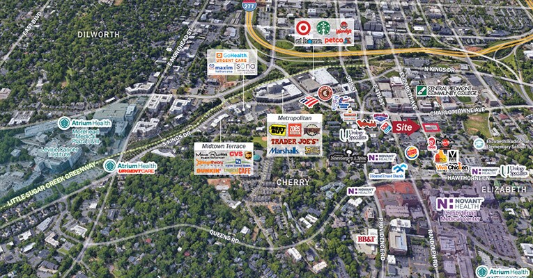 More Photos Of 1431 Elizabeth Ave, Charlotte Office For Lease