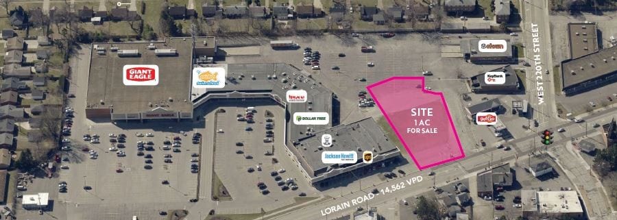 More Photos Of 21991 Lorain Rd, Fairview Park Land For Lease