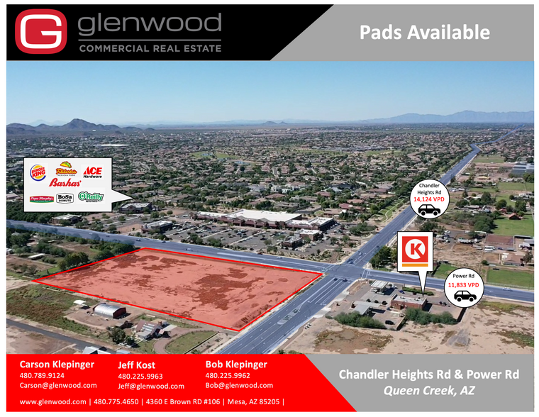 Primary Photo Of Power & Chandler Heights Rd, Queen Creek Land For Sale