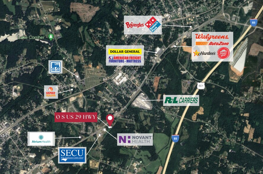 More Photos Of 0 S Us 29 Hwy, China Grove Land For Sale