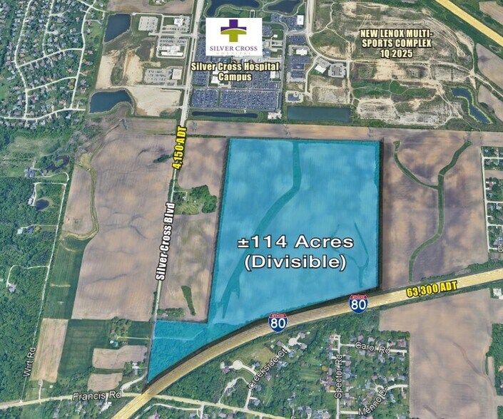 More Photos Of Silver Cross Blvd @ I-80, New Lenox Land For Sale