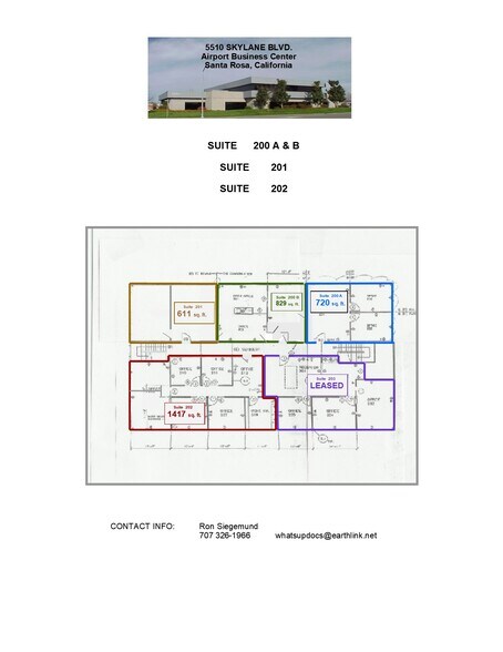 More Photos Of 5510 Skylane Blvd, Santa Rosa Office For Lease