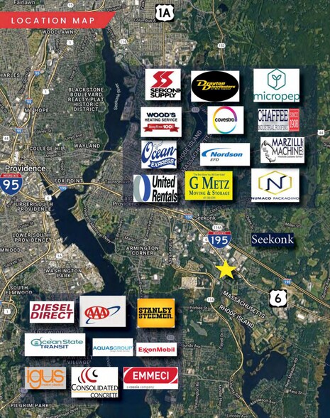 More Photos Of 75 Mead St, Seekonk Truck Terminal For Lease