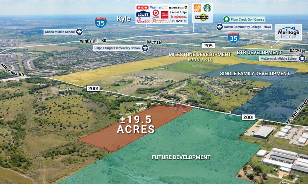 More Photos Of FM 2001, Buda Land For Sale